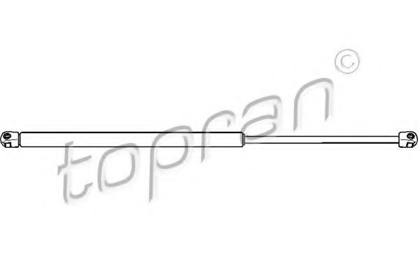 407965 Hans Pries (Topran) Амортизатор кришки багажника / двері 3/5-ї задньої